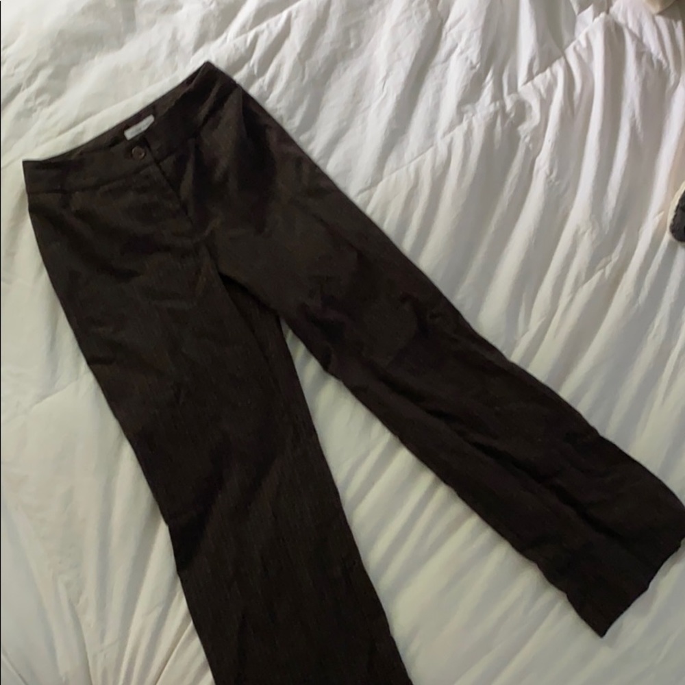 Loose fitting straight pant